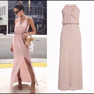 WAYF posie maxi dress ✨